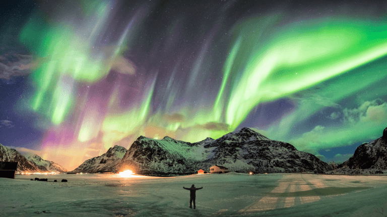 Rare Summer Northern Lights